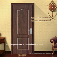 Plegable de la puerta, puerta rasante, puerta de alta calidad, puerta de madera MDF